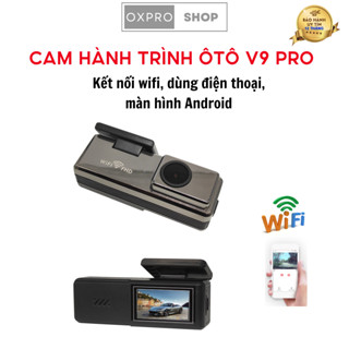 Camera hành trình, cam hành trình  V9 Pro HD 1080P kết nối WIFI với điện thoại và màn android