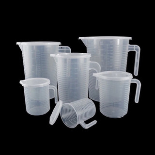 Ca đong nhựa chia vạch có nắp, cốc đong chia vạch đủ size