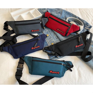 Túi đeo đa năng chất vải chống nước (đeo hông, đeo chéo, đeo trong áo), chạy bộ, thể thao, đựng phụ kiện nam, nữ Sport