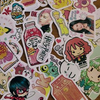 BỘ STICKERS KHỔ A4 - Pottery (Mã SP: 07161)