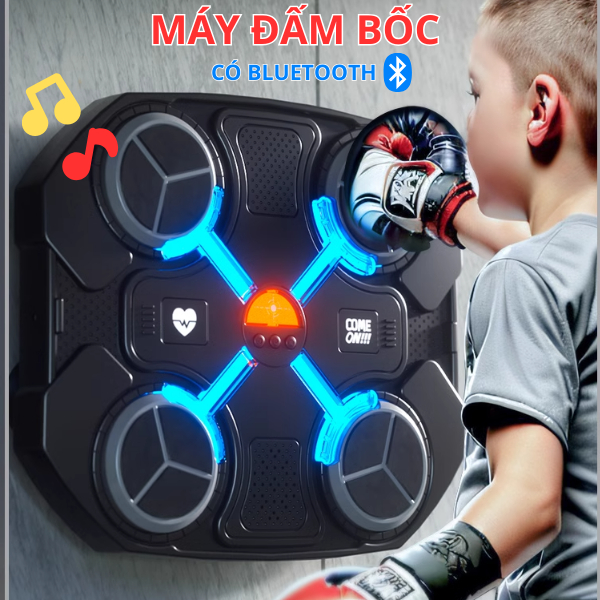 MÁY TẬP BOXING TẠI NHÀ CÓ BLUETOOTH PHẠT NHẠC TRONG KHI TẬP