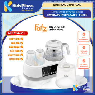 Máy tiệt trùng và hâm nước pha sữa fatzbaby multimax 1 / 8 - bảo hành 12 tháng chinh hãng