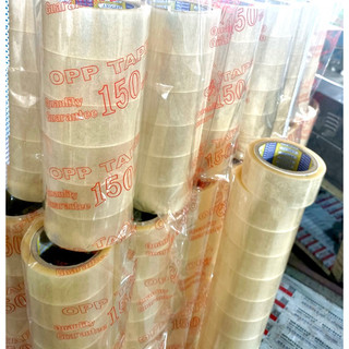 Lẻ Cuồn băng keo trong đục 150Y