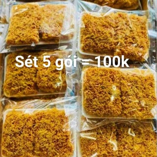 (giá sỉ) 100K COMBO 5 GÓI CƠM CHÁY SIÊU CHÀ BÔNG - 100k 5 GÓI