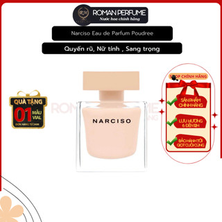 Nước hoa nữ 𝐍𝐚𝐫𝐜𝐢𝐬𝐨 𝐀𝐦𝐛𝐫𝐞𝐞 𝐄𝐃𝐏 roman official dạng chiết 10ml quyến rũ