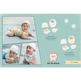 Chaang set phụ kiện sơ sinh Olympia cho bé SS2024D03