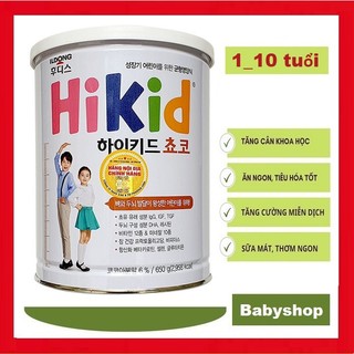[[Quét Mã Trúng Vàng]] Sữa Hikid socola 650g (Date 10/2025)