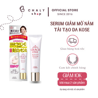 Serum dưỡng sáng da giảm nám tuổi trung niên Kose Grace One Whitening Essence 30g Nhật