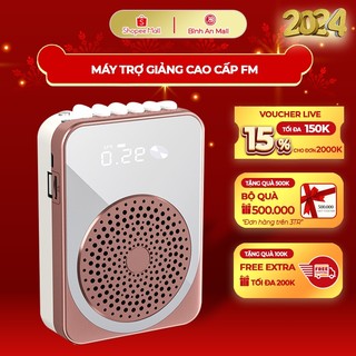 Loa trợ giảng máy trợ giảng chính hãng kaw-fm sang trọng công suất lớn 35w bluetooth 5.0
