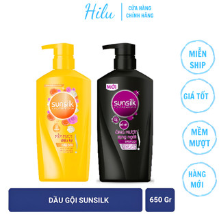 Dầu gội Sunsilk 650g hàng chính hãng