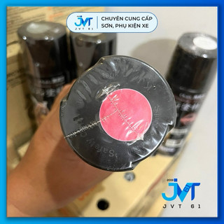 Sơn xịt Samurai Y9595 đỏ mờ/nhám 400ml - Nên sơn trên nền bạc 124 để ra màu chuẩn