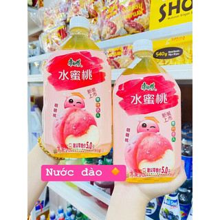 Nước lê, nước đào chai 1 lít