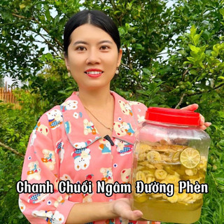 Chanh Chuối Ngâm Đường Phèn