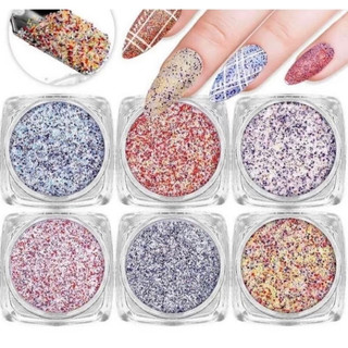 Set nhũ dạ 6 ô rắc móng xinh