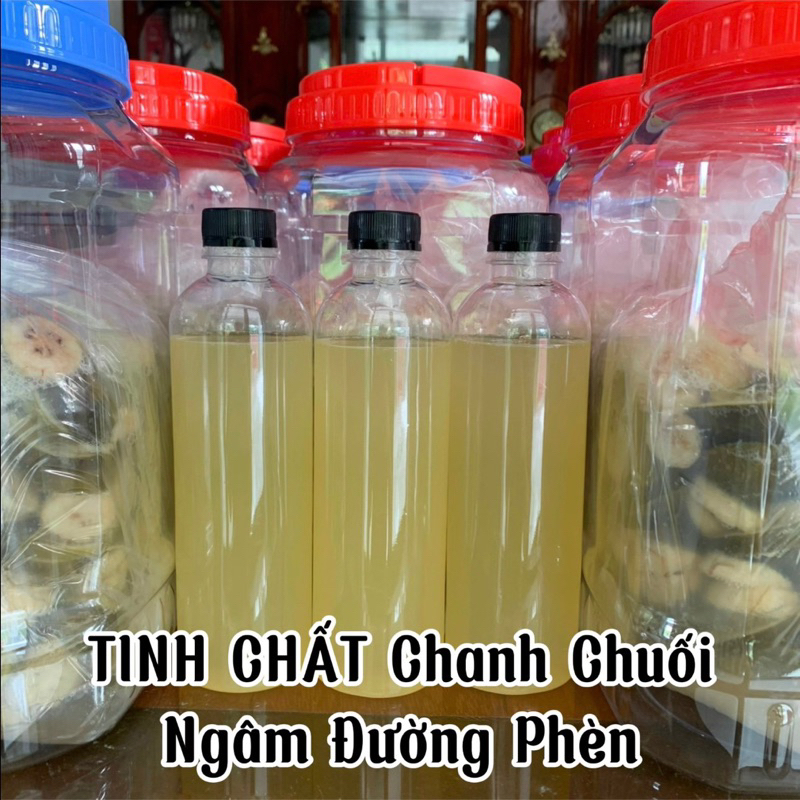 TINH CHẤT Chanh Chuối Ngâm Đường Phèn