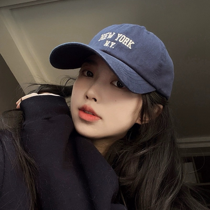 mũ lưỡi trai kaki mềm CAPSAIGON thêu New york unisex phong cách trẻ hiện đại