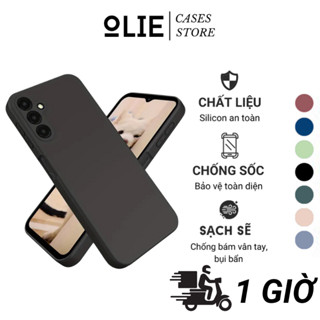 Ốp lưng Olie chống bẩn Samsung A05s A15 A25 5g A35 A55 A05 ốp điện thoại vuông chống sốc bảo vệ camera
