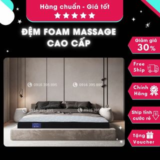 Đệm foam massage cao cấp, độ dày 10cm, 15cm, 20cm