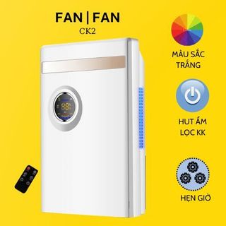 Máy hút ẩm kiêm lọc không khí sử dụng phòng dưới 30m2 CK2 -Hẹn giờ cài đặt độ ẩm thông minh
