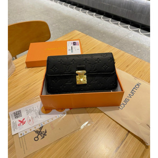 Túi Xách Nữ Dập Vân Khoá Bấm Fullbox (size 22)