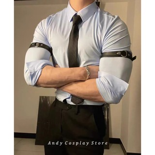 [CÓ SẴN] Harness choker/ dây đeo bắp tay da PU