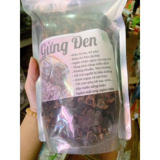 Củ Gừng Đen (Ngả.i đen) khô sắt lát (hàng mới, thơm, không chất bảo quản)