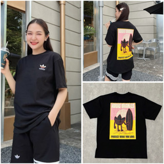 Áo thun Adidas nam nữ Logo thêu ngực full tag