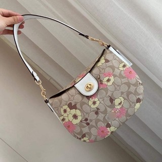 (HÀNG SẴN) TÚI COACH ELLA HOBO PHỐI HOA