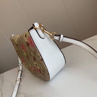 (HÀNG SẴN) TÚI COACH ELLA HOBO PHỐI HOA