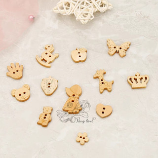 Nút Handmade Nhiều Hình Dáng Cute