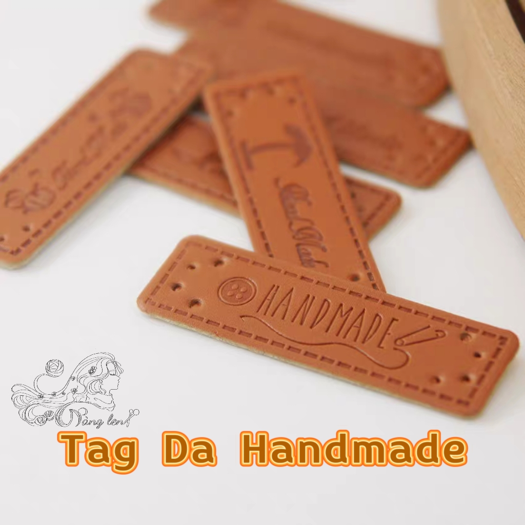 Tag Da In Hình Chữ Handmade - DIY