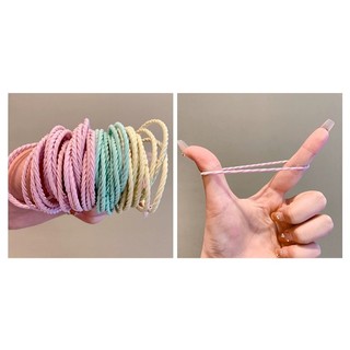 Chun Cột Tóc - Set 5 Cái Nhiều Màu Sắc