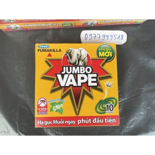 Hương Muỗi JUMBO Đuổi Bắt Con Trùng (Lố 10 Hộp)