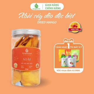  Xoài Sấy Dẻo Thượng Hạng Nonglamfood hũ 454g | Quà tặng cao cấp