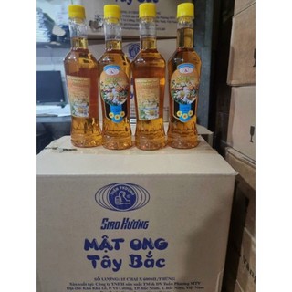 Mật ong chai 600ml dùng trong pha chế