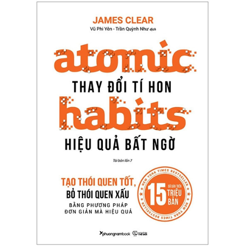 Sách - Atomic Habits - Thay Đổi Tí Hon Hiệu Quả Bất Ngờ - PNB