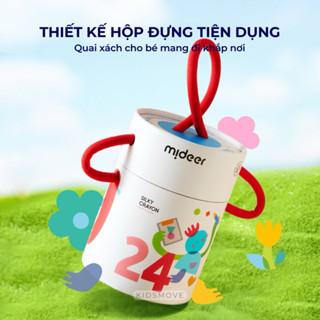 Quà tặng Merries x Mideer 24 màu - 24 sắp màu Hữu cơ