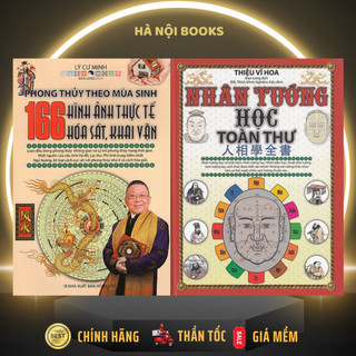 Sách - combo 2 cuốn phong thủy theo mùa sinh + nhân tướng học toàn thư - minhlam