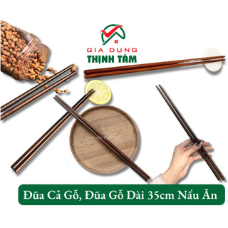 [THỊNH TÂM] Đũa Cả Gỗ, Đũa Gỗ Dài 35cm Nấu Ăn