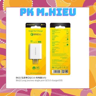 Củ sạc borofone ba21 18w