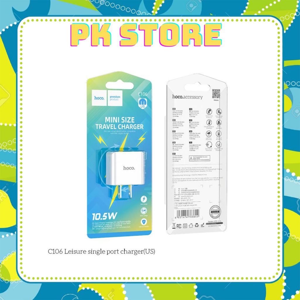 Củ Sạc Hoco C106 sạc nhanh