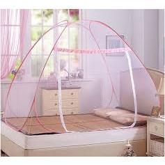 Màn chụp tự bung người lớn ⚡LOẠI 1 ⚡ mùng tự bung đỉnh chóp cao cấp 1m6 1m8 2m2 gấp gọn thông minh