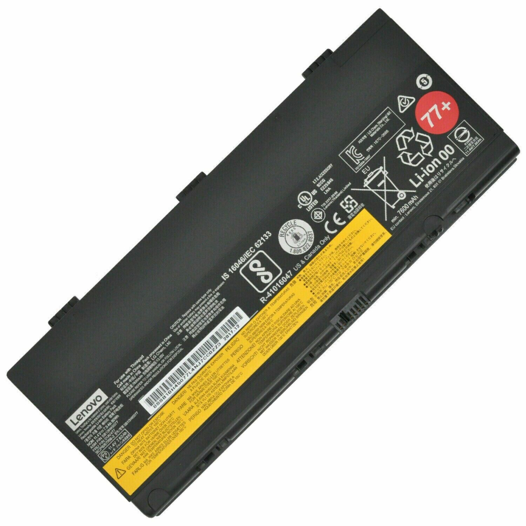 Pin Zin Lenovo ThinkPad P50 P51 P52 00NY493 90WH 77+