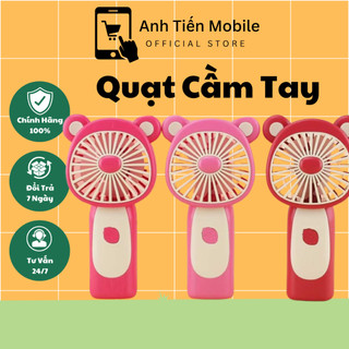 Quạt tích điện cầm tay mini, nhỏ gọn , quạt tích điện tiện lợi mang theo khi đi chơi du lịch đi làm