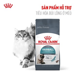 [petto house gò vấp] Thức ăn giúp tiêu búi lông cho mèo Royal Canin hairball care 2kg hạt khô sản xuất tại pháp