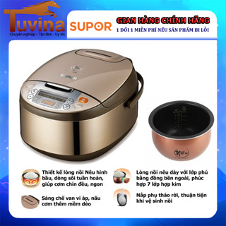 Nồi Cơm Điện Tử Supor CFXB50FC33VN-75 1.8 LÍT - Lòng Niêu - (Bảo Hành 12 tháng)