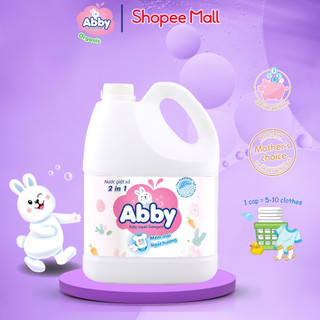 Nước giặt xả mẹ và bé ABBY thiên nhiên 3000ml