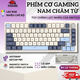 Bàn Phím Cơ Gaming Nam Châm Từ ZiyouLang K85 Pro Magnetic Switch Mechanical Hỗ Trợ Rapid Trigger Chơi Game Chuyên Nghiệp