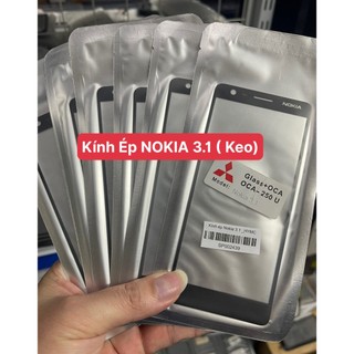 Mặt kính nokia 3.1 k keo