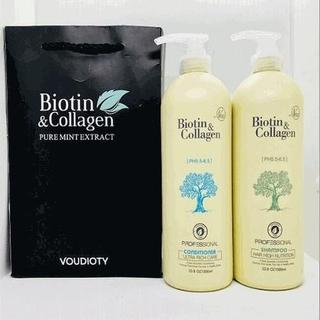 Cặp gội xả biotin collagen 1000ml